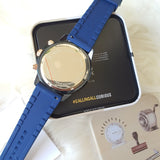 Buy Shop Fossil Bannon Multifunction Blue Dial Blue Silicone Strap Watch for Men - BQ2498 USA Online