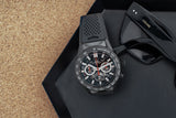 Buy Shop Tag Heuer Carrera Chronograph Steel & Ceramic Black Dial Black Rubber Strap Watch for Men - CBG2090.FT6145 USA Online