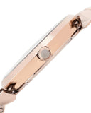 Emporio Armani T-Bar Gianni Rose Gold Dial Rose Gold Steel Strap Watch For Women - AR11059