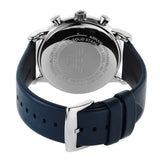 Buy Shop Emporio Armani Luigi Chronograph Blue Dial Blue Leather Strap Watch For Men - AR11451 USA Online