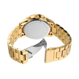 Buy Shop Michael Kors Ritz Chronograph Gold Dial Gold Steel Strap Watch For Women - MK6484 USA Online