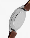 Buy Shop Daniel Wellington Classic Petite St Mawes Black Dial Brown Leather Strap Watch For Women - DW00100181 USA Online