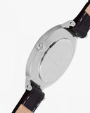 Buy Shop Daniel Wellington Classic Petite York Black Dial Brown Leather Strap Watch For Women - DW00100238 USA Online