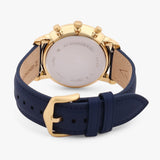 Buy Shop Fossil Neutra Chronograph Blue Dial Blue Leather Strap Watch for Men - FS5790 USA Online
