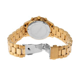 Buy Shop Michael Kors Runway Chronograph Gold Dial Gold Steel Strap Watch For Women - MK7326 USA Online