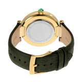Buy Shop Michael Kors Parker Green Dial Green Leather Strap Watch For Women - MK4724 USA Online