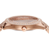 Buy Shop Michael Kors Harlowe Rose Gold Dial Rose Gold Steel Strap Watch For Women - MK4710 USA Online