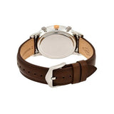 Buy Shop Fossil Neutra Chronograph Black Dial Brown Leather Strap Watch for Men - FS5408 USA Online