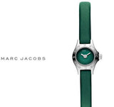 Buy Shop Marc Jacobs Blade Green Dial Green Leather Strap Watch for Women - MBM1341 USA Online