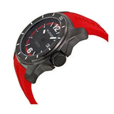 Buy Shop Tommy Hilfiger Windsurf Black Dial Red Rubber Strap Watch for Men - 1791112 USA Online