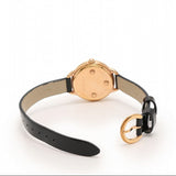 Buy Shop Marc Jacobs Betty Mother of Pearl Black Dial Black Leather Strap Watch for Women - MJ1513 USA Online