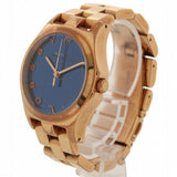 Buy Shop Marc Jacobs Henry Blue Dial Rose Gold Steel Strap Watch for Women - MBM3213 USA Online