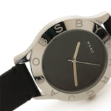 Buy Shop Marc Jacobs Blade Black Dial Black Leather Strap Watch for Women - MBM1211 USA Online