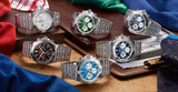 Buy Shop Breitling Chronomat B01 42 Six Nations Italy Blue Dial Silver Steel Strap Watch for Men - AB0134A41C1A1 USA Online