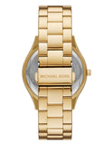 Buy Shop Michael Kors Janelle Quartz Gold Dial Two Tone Steel Strap Watch For Women - MK4730 USA Online