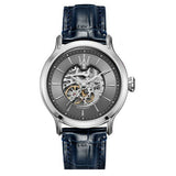 Buy Shop Maserati Epoca Automatic Skeleton Dial Black Leather Strap Watch For Men - R8821118002 USA Online