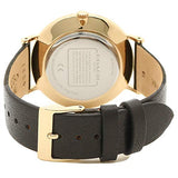 Buy Shop Coach Perry Black Dial Black Leather Strap Watch for Women - 14503042 USA Online