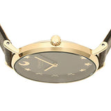 Buy Shop Coach Perry Black Dial Black Leather Strap Watch for Women - 14503042 USA Online