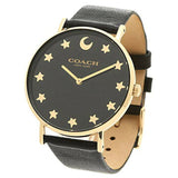 Buy Shop Coach Perry Black Dial Black Leather Strap Watch for Women - 14503042 USA Online
