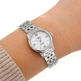 Buy Shop Tissot Le Locle Small Automatic Silver Dial Silver Steel Strap Watch For Women - T41.1.183.33 USA Online