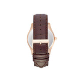 Buy Shop Hugo Boss Ambassador Grey Dial Brown Leather Strap Watch for Men - 1513387 USA Online