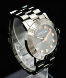 Buy Shop Marc Jacobs Rock Crystal Grey Dial Grey Steel Strap Watch for Women - MBM8596 USA Online