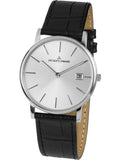 Buy Shop Michael Kors Portia Quartz White Dial Black Leather Strap Watch For Women - MK2658 USA Online