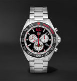 Buy Shop Tag Heuer Formula 1 Indy 500 Special Edition Black Dial Silver Steel Strap Watch for Men - CAZ101V.BA0842 USA Online