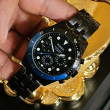 Buy Shop Fossil FB-01 Chronograph Black Dial Grey Steel Strap Watch for Men - FS5835 USA Online
