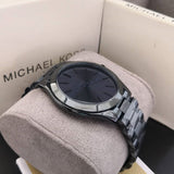 Buy Shop Michael Kors Runway Quartz Blue Dial Blue Steel Strap Watch For Women - MK3419 USA Online
