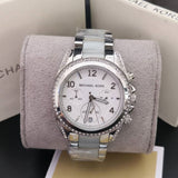 Buy Shop Michael Kors Blair Silver Dial Two Tone Steel Strap Watch for Women - MK6137 USA Online