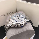Buy Shop Michael Kors Bradshaw Quartz Silver Dial Silver Steel Strap Watch For Women - MK6320 USA Online