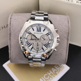 Buy Shop Michael Kors Bradshaw Quartz Silver Dial Silver Steel Strap Watch For Women - MK6320 USA Online