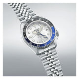 Buy Shop Seiko 5 Sports SKX GMT Automatic Sky Blue Dial Silver Steel Strap Watch For Men - SSK033K1 USA Online