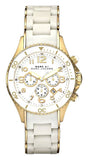 Buy Shop Marc Jacobs Rock Chronograph White Dial White Silicone Strap Watch for Women - MBM2546 USA Online
