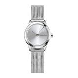 Buy Shop Calvin Klein Minimal White Dial Silver Mesh Bracelet Watch for Women - K3M231Y6 USA Online