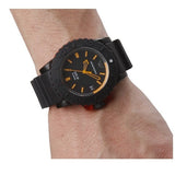 Buy Shop Emporio Armani Sportivo Quartz Black Dial Black Silicone Strap Watch For Men - AR5969 USA Online