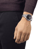 Buy Shop Tissot PRC 200 Chronograph Black Dial Stainless Steel Watch For Men - T0554171105700 USA Online