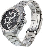 Buy Shop Tag Heuer Formula 1 Calibre 16 Automatic Chronograph Black Dial Silver Steel Strap Watch for Men - CAZ2010.BA0876 USA Online