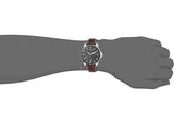 Tissot Supersport Chrono Black Dial Brown Leather Strap Watch for Men - T125.617.16.051.01