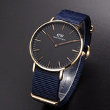 Buy Shop Daniel Wellington Classic Bayswater Black Dial Black NATO Strap Watch For Women - DW00100281 USA Online