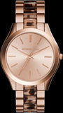 Buy Shop Michael Kors Runway Rose Gold Dial Two Tone Steel Strap Watch for Women - MK4301 USA Online