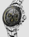 Tag Heuer Formula 1 Ayrton Senna Special Edition Grey Dial Silver Steel Strap Watch for Men - CAZ101AF.BA0637