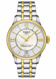 Buy Shop Tissot Chemin Des Tourelles Powermatic 80 Silver Dial Two Tone Steel Strap Watch For Men - T099.407.22.038.00 USA Online