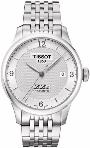 Buy Shop Tissot Le Locle Small Lady Automatic Silver Dial Silver Steel Strap Watch For Women - T41.1.183.34 USA Online