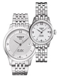 Buy Shop Tissot Le Locle Automatic Cosc White Dial Silver Steel Strap Watch For Men - T006.408.11.037.00 USA Online