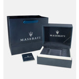 Buy Shop Maserati Epoca Chronograph Black Dial Gold Steel Strap Watch For Men - R8873618023 USA Online