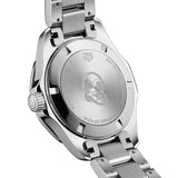 Buy Shop Tag Heuer Aquaracer Quartz Diamonds Blue Dial Silver Steel Strap Watch for Women - WAY131N.BA0748 USA Online
