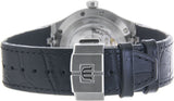 Maurice Lacroix Aikon Date Automatic Black Dial Black Leather Strap Watch For Men - AI6008-SS001-330-1