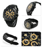 Buy Shop Versace Dylos Chronograph Black Dial Black Rubber Strap Watch for Men - VQC020015 USA Online